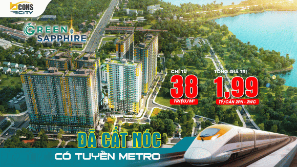 Bcons City - Tháp Green Saphire