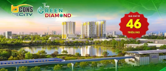 Bcons City – Tháp Green Diamond